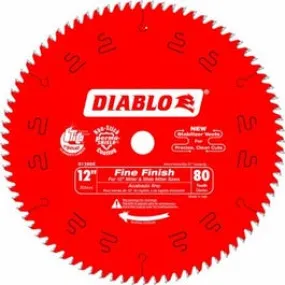 12-In. 80-TPI Diablo Fine-Finishing Blade