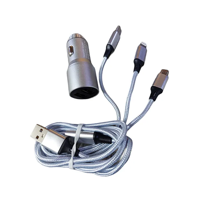 3 In 1 Car Phone Charger