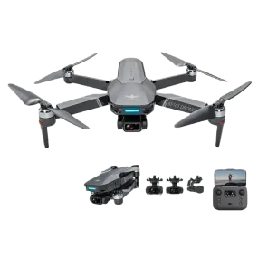 4K GPS Drone with 3-Axis Gimbal & Brushless Motor for Aerial Mastery