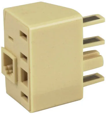 605 To 610 & RJ12/45 Telephone Double Adaptor