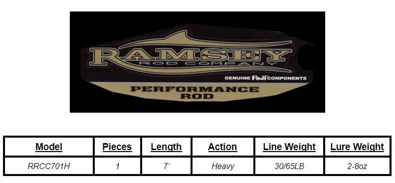 7' Heavy Conventional Rod - (RRCC701H)