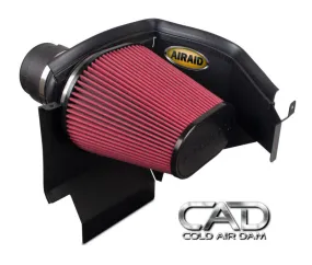 Airaid 11-13 Dodge Charger/Challenger 3.6/5.7/6.4L CAD Intake System w/o Tube (Dry / Red Media)