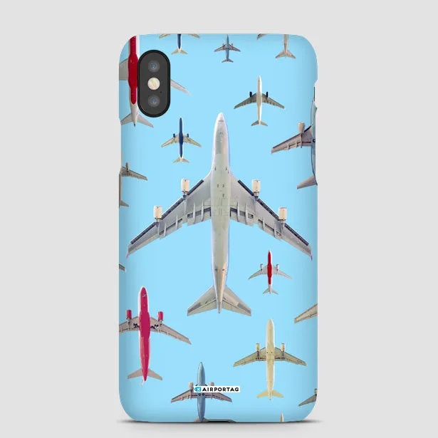 Airplane Above - Phone Case