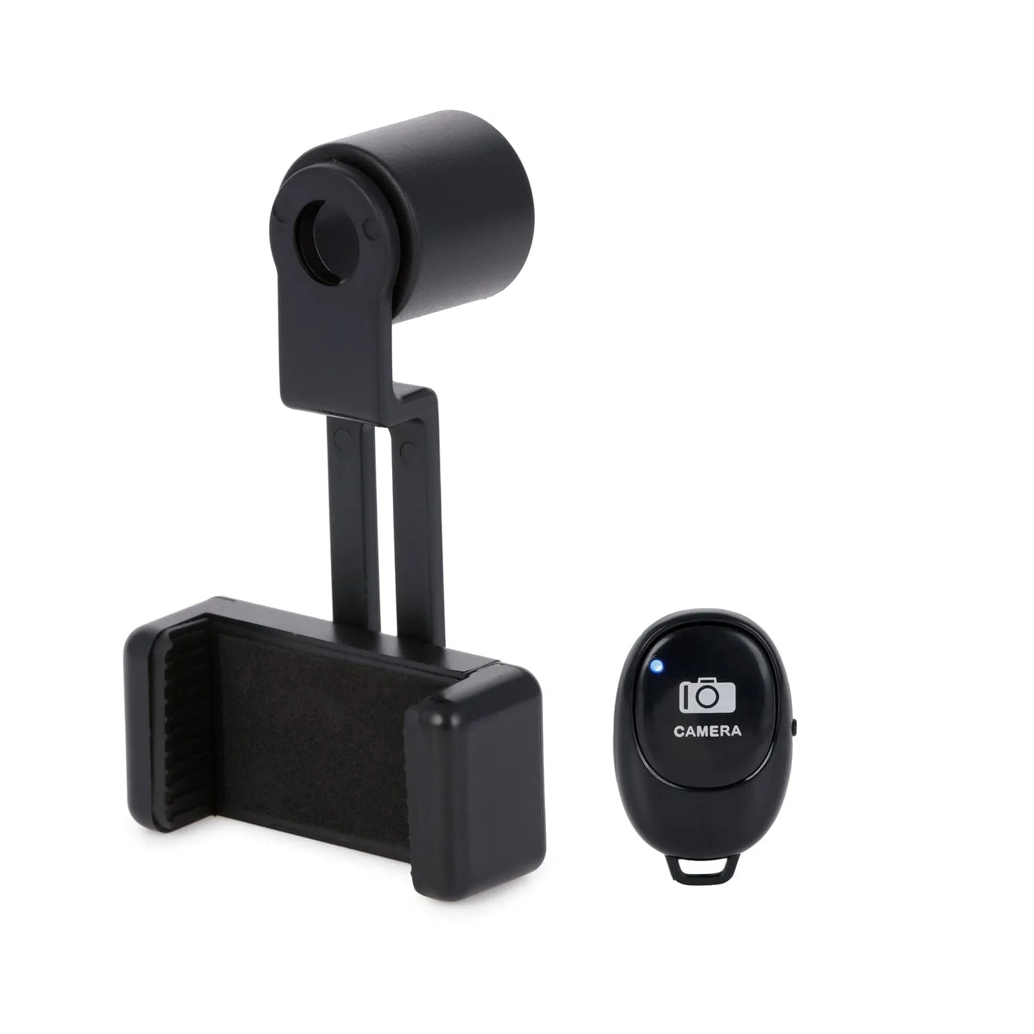 AmScope Smartphone Mount Kit for Compound Microscope with Bluetooth Remote