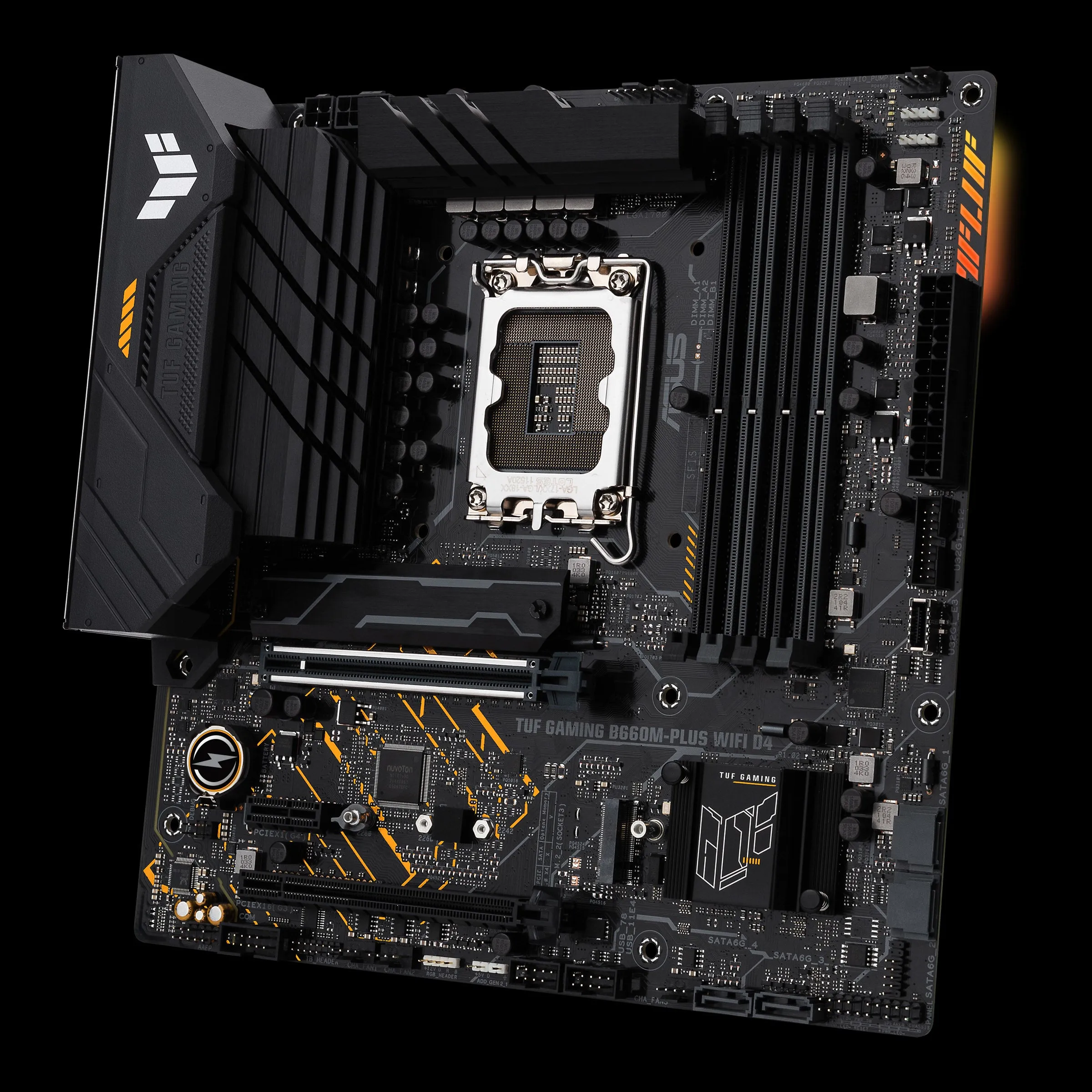 Asus Mainboard Tuf Gaming B660m-Plus Wifi D4 - Micro Atx - Socket Lga1700 - Intel B660