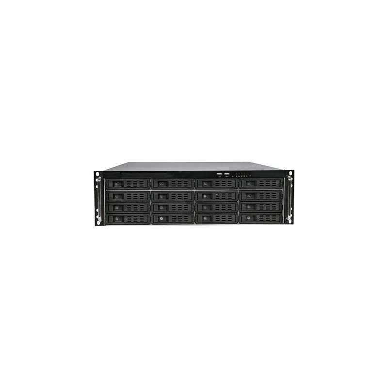 Athena Power RM-3U3163HE12   3U 16-Bay 12Gbps Mini-SAS E-ATX Rackmount Sever/Storage Chassis