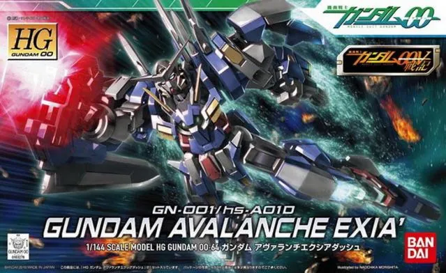 Bandai 64 Gundam Avalanche Exia Dash HG00 1/144 Model Kit