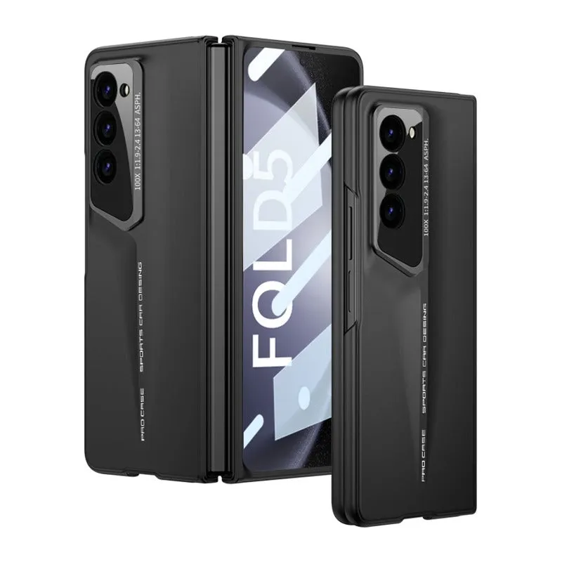 Blade Warrior Ultra Thin Matte Phone Case With Screen Glass For Samsung Galaxy Z Fold 5 4