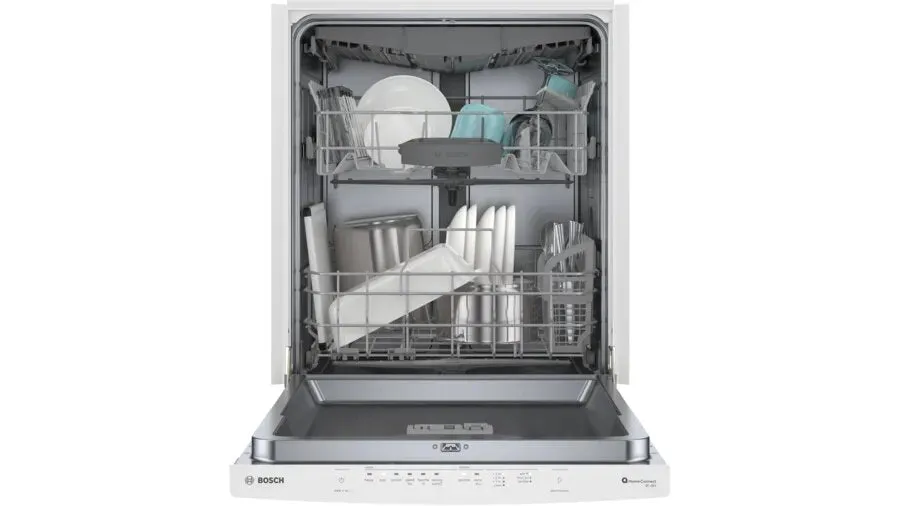 Bosch - 46 dBA Built In Dishwasher in White - SHS53CM2N