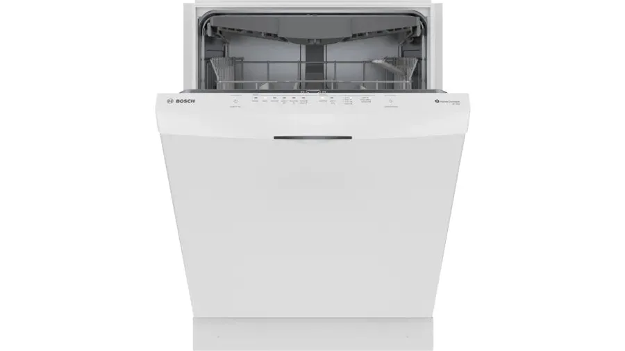 Bosch - 46 dBA Built In Dishwasher in White - SHS53CM2N