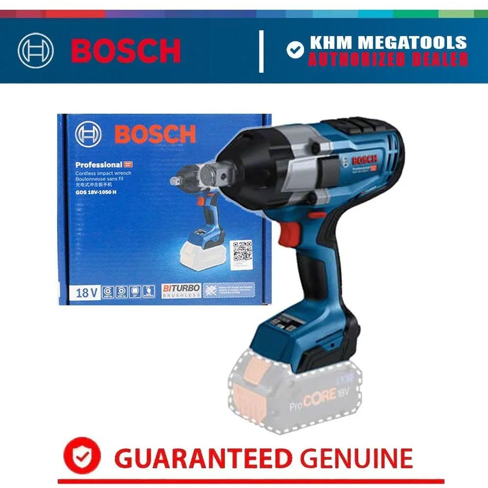 Bosch GDS 18V-1050 H Brushless Cordless Impact Wrench 3/4" 1050Nm 18V [Bare]