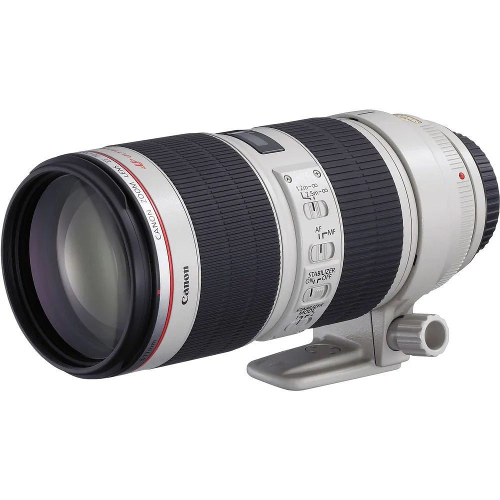 Canon EF 70-200mm f/2.8L is II USM Lens for Canon EF Mount   Accessories (International Model with 2 Year Warranty)