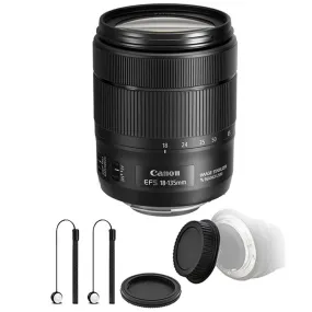 Canon EF-S 18-135mm f/3.5-5.6 IS NANO USM Lens with Accessories For Canon 70D , 77D , 760D and 1300D