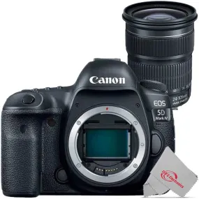 Canon EOS 5D Mark IV Full Frame Digital SLR Camera   Canon EF 24-105mm f/3.5-5.6 IS STM Lens