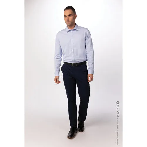 Chef Works SFC02BLUM Dress Shirt