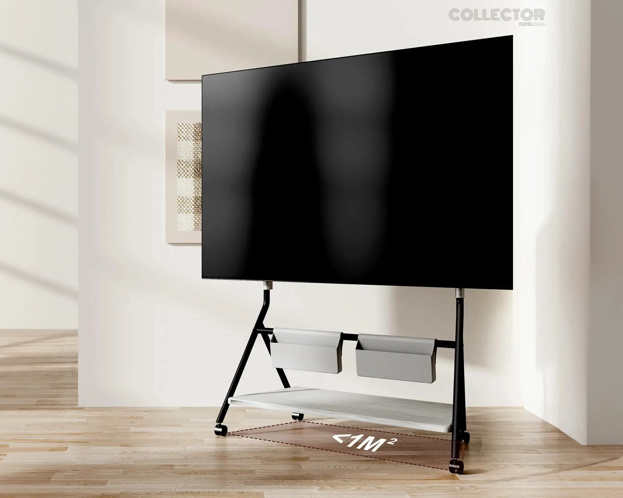 Collector TC88 Rolling TV Stand