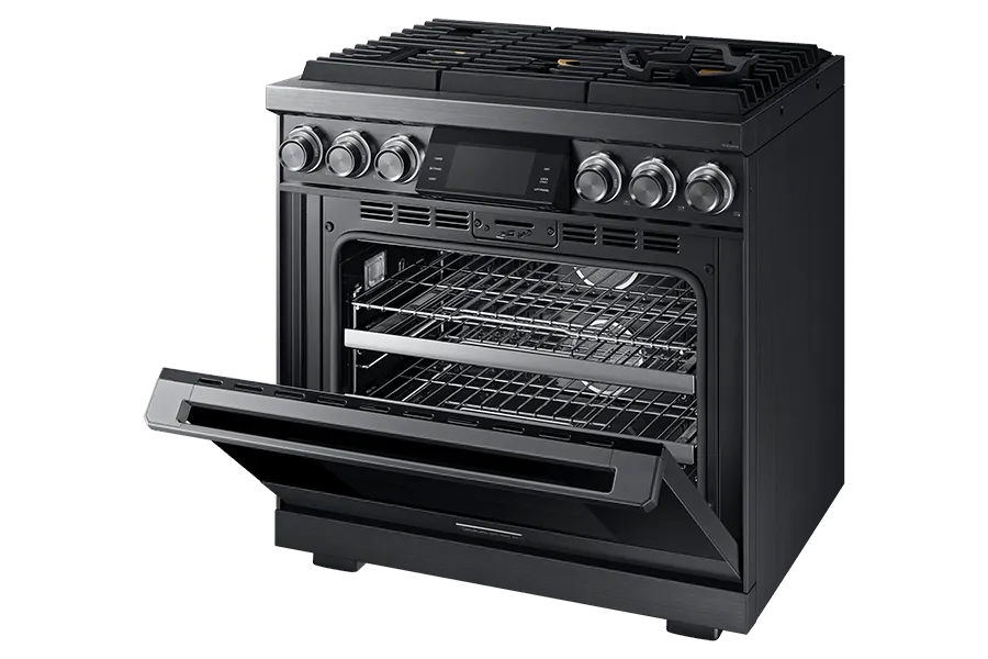 Dacor DOP36M96GPM 36" Pro Gas Range, Graphite Stainless Steel, Liquid Propane