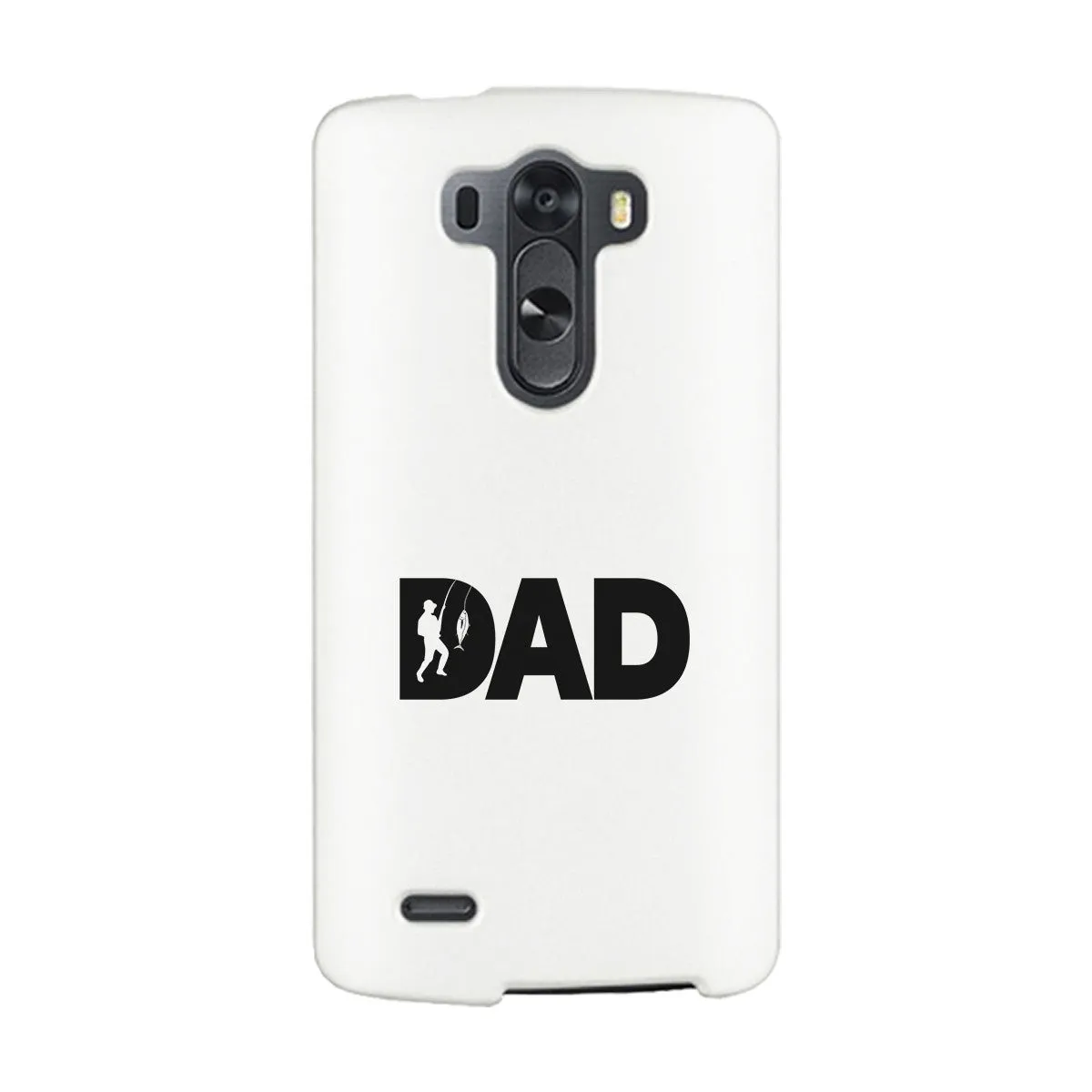 Dad Fish White iPhone 5 Case