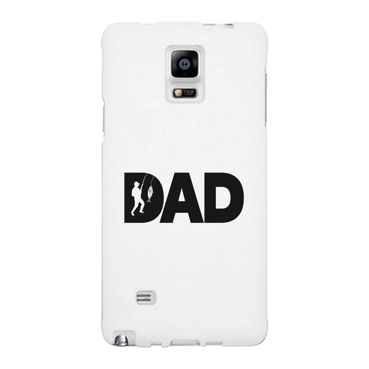 Dad Fish White iPhone 5 Case