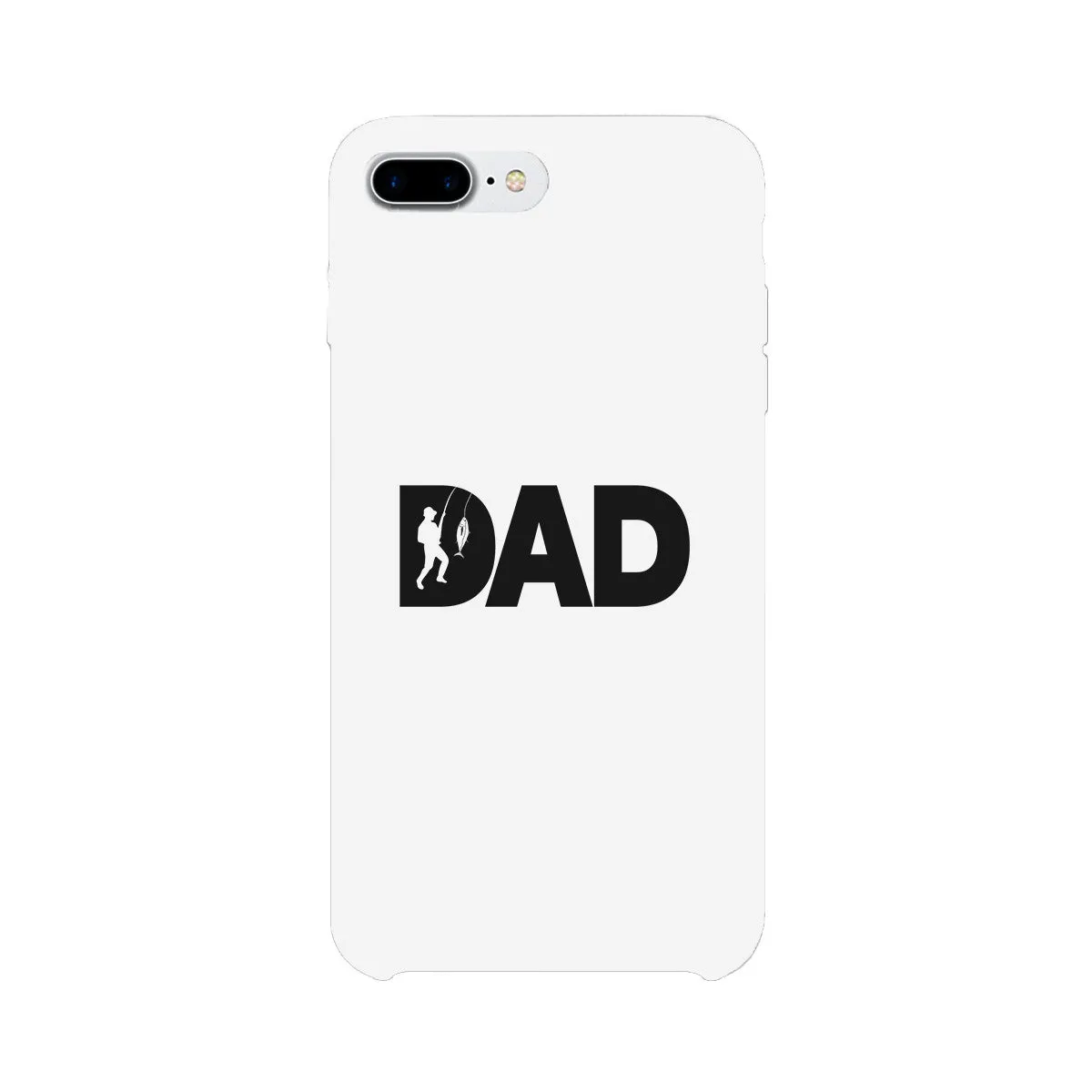 Dad Fish White iPhone 5 Case