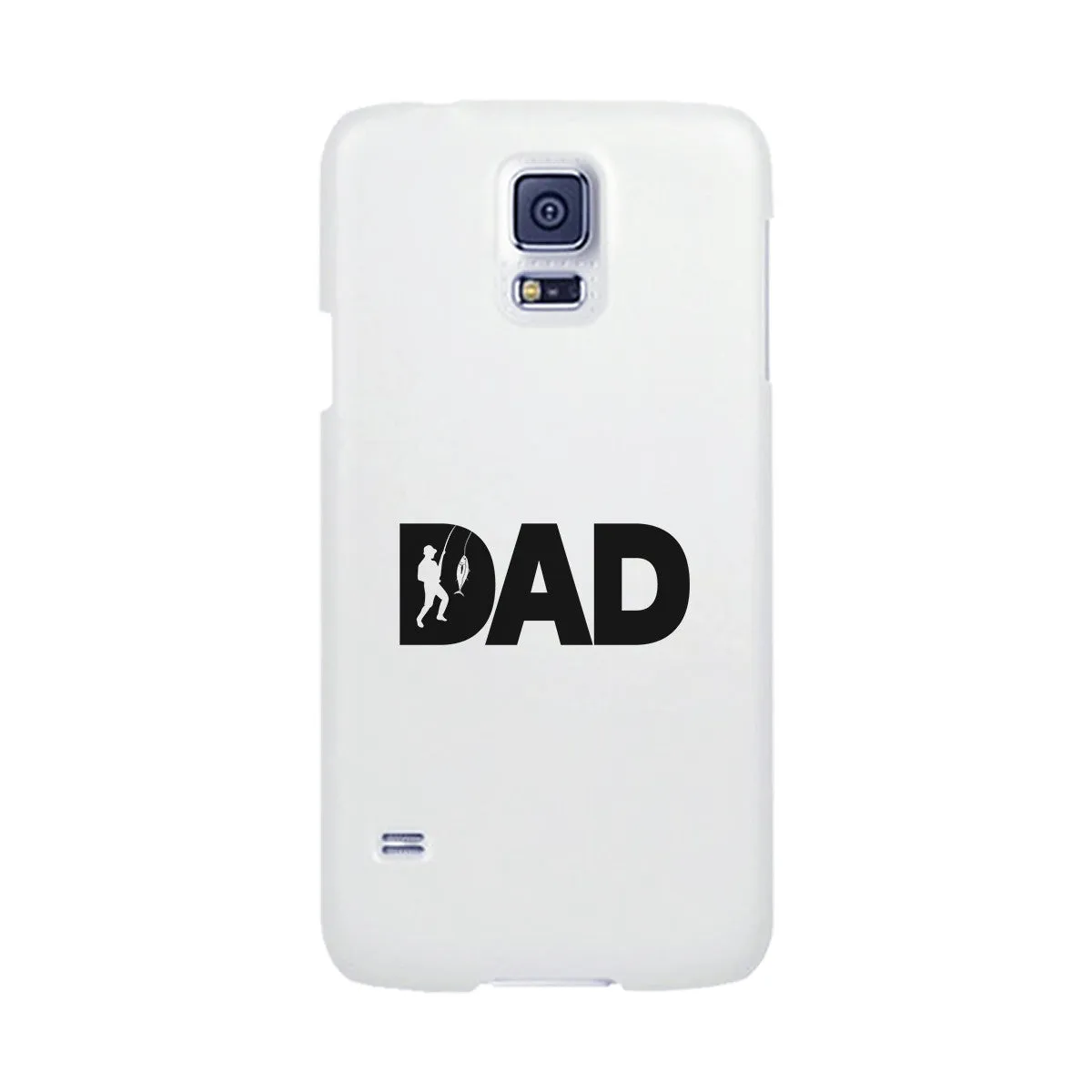 Dad Fish White iPhone 5 Case