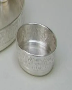 Designer Silver Plated Chutney Bowl - Angie India Serverware