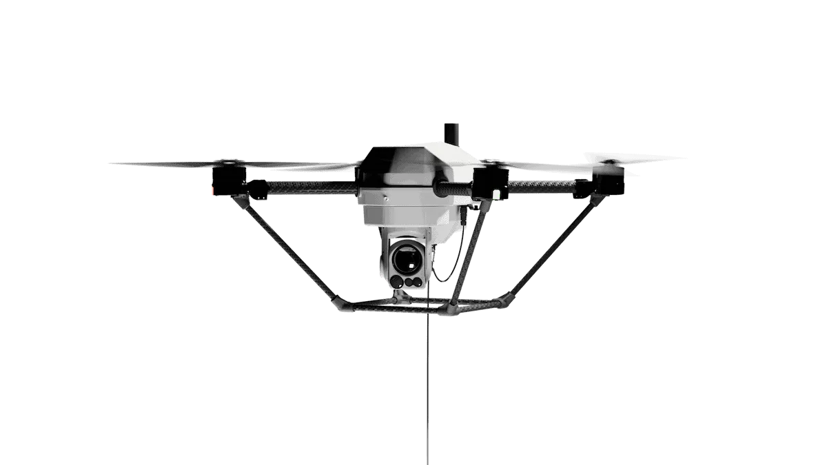 Elistair Khronos Tethered DroneBox | Hovering Height 197 ft | 24 Hrs ISR Operations