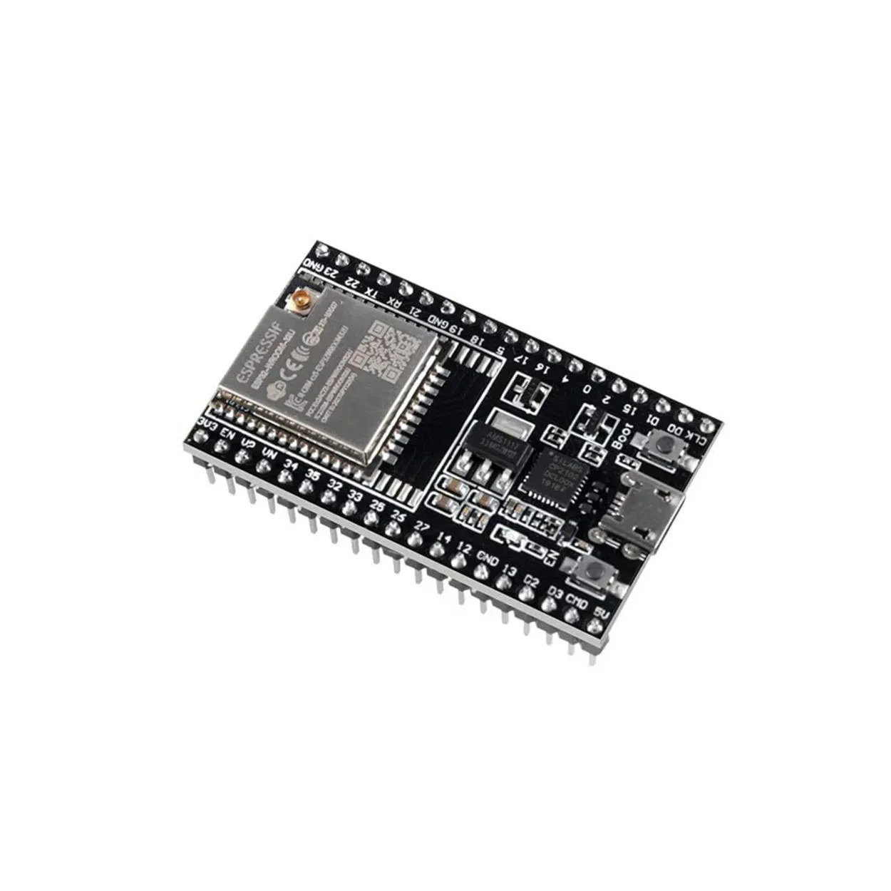 ESP WROOM-32U ESP32 NODEMCU WIFI   BLE IOT DEVELOPMENT BOARD