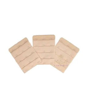 Fashion Essentials Beige 3 Hook Single Extender