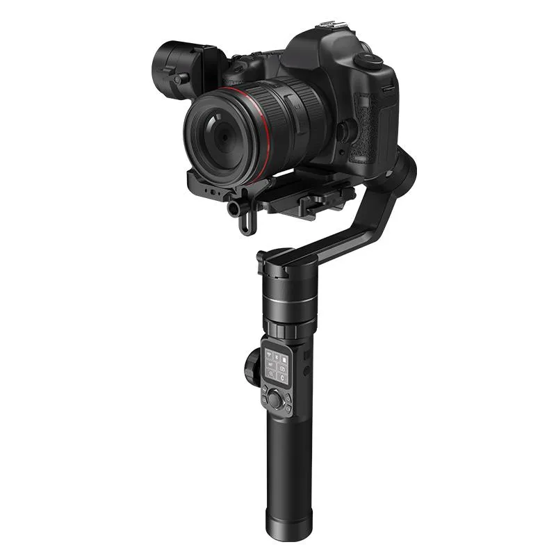 Feiyu AK4000 3-Axis Gimbal Stabilizer DSLRs Mirrorless Cameras, Single Handgrip Slanted