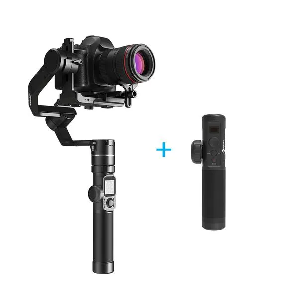 Feiyu AK4000 3-Axis Gimbal Stabilizer DSLRs Mirrorless Cameras, Single Handgrip Slanted