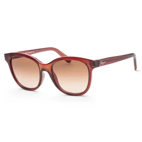 Ferragamo Women's Fashion 55mm Crystal Brown Sunglasses