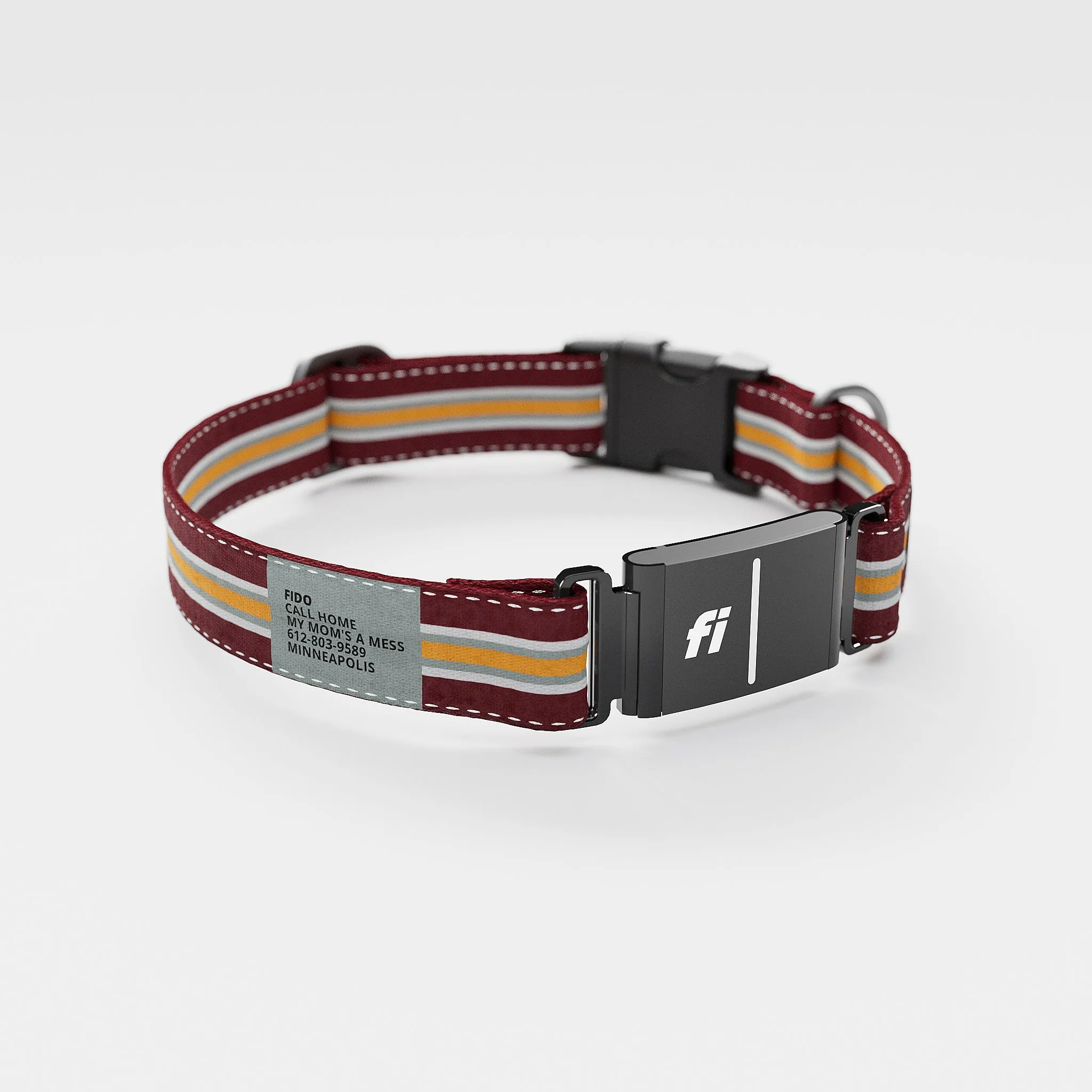 Fi GPS Included Longboard Everyday Collar (6 month subscription)