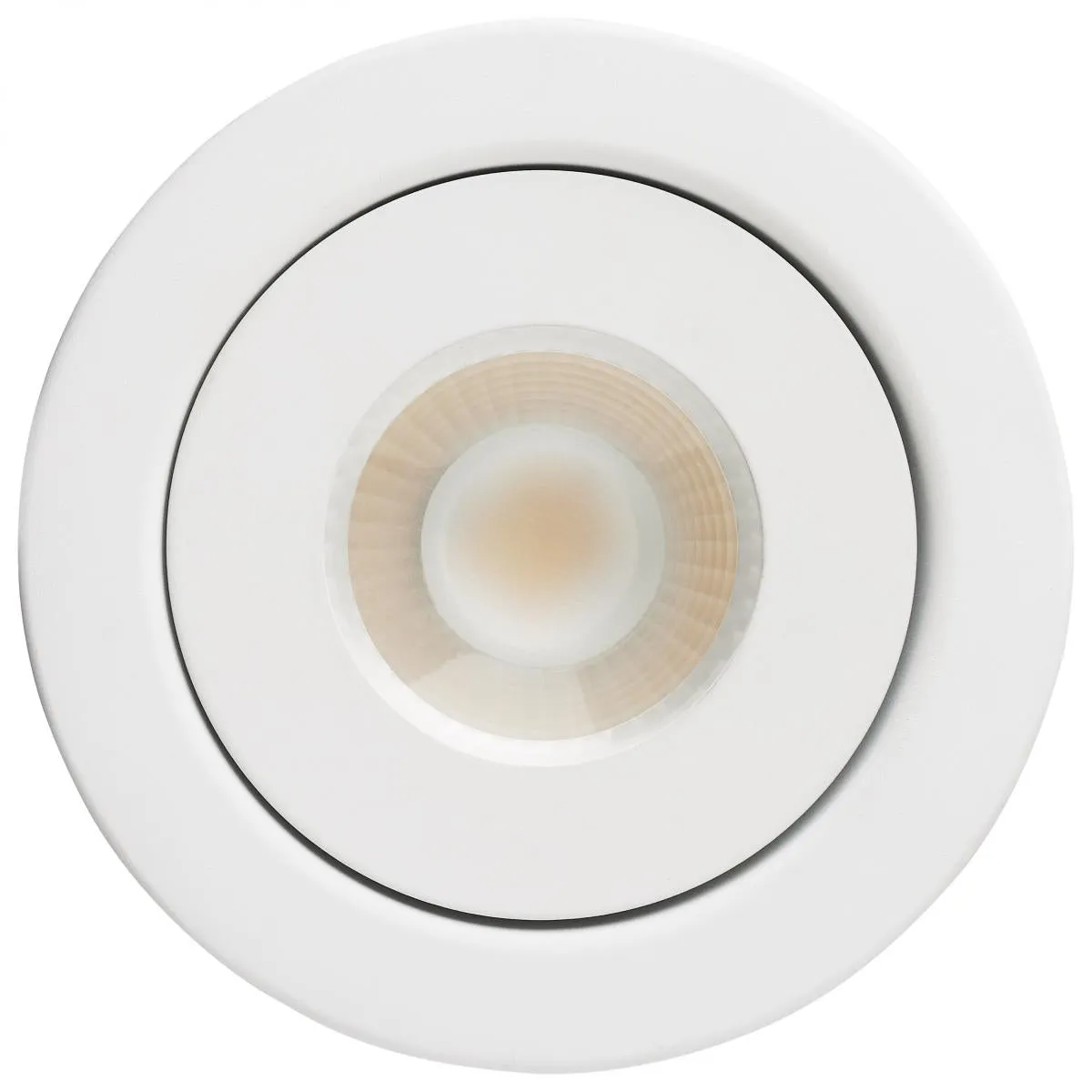 Fire Rated 4 Inch Canless LED Recessed Light, 650 Lumens, Selectable CCT, Adjustable Trim