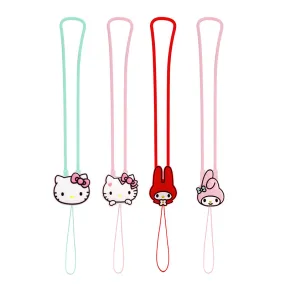 GARMMA Hello Kitty & My Melody Anti-lost Silicone Strap Universal Lanyard