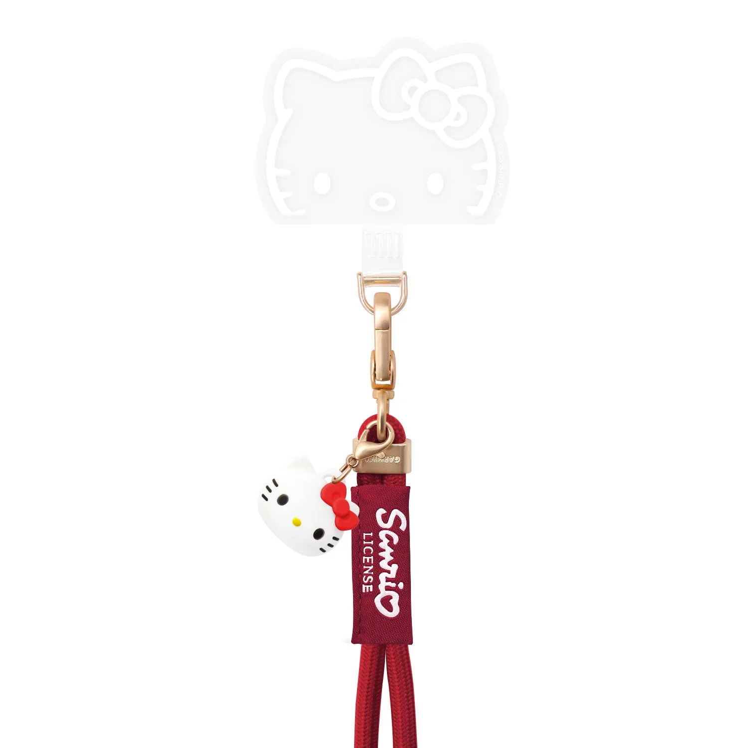 GARMMA Sanrio Doll Charm Phone Buckle Strap Adjustable Lanyard