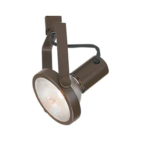 Gimbal from the Track Collection in Bronze Finish by Nora Lighting