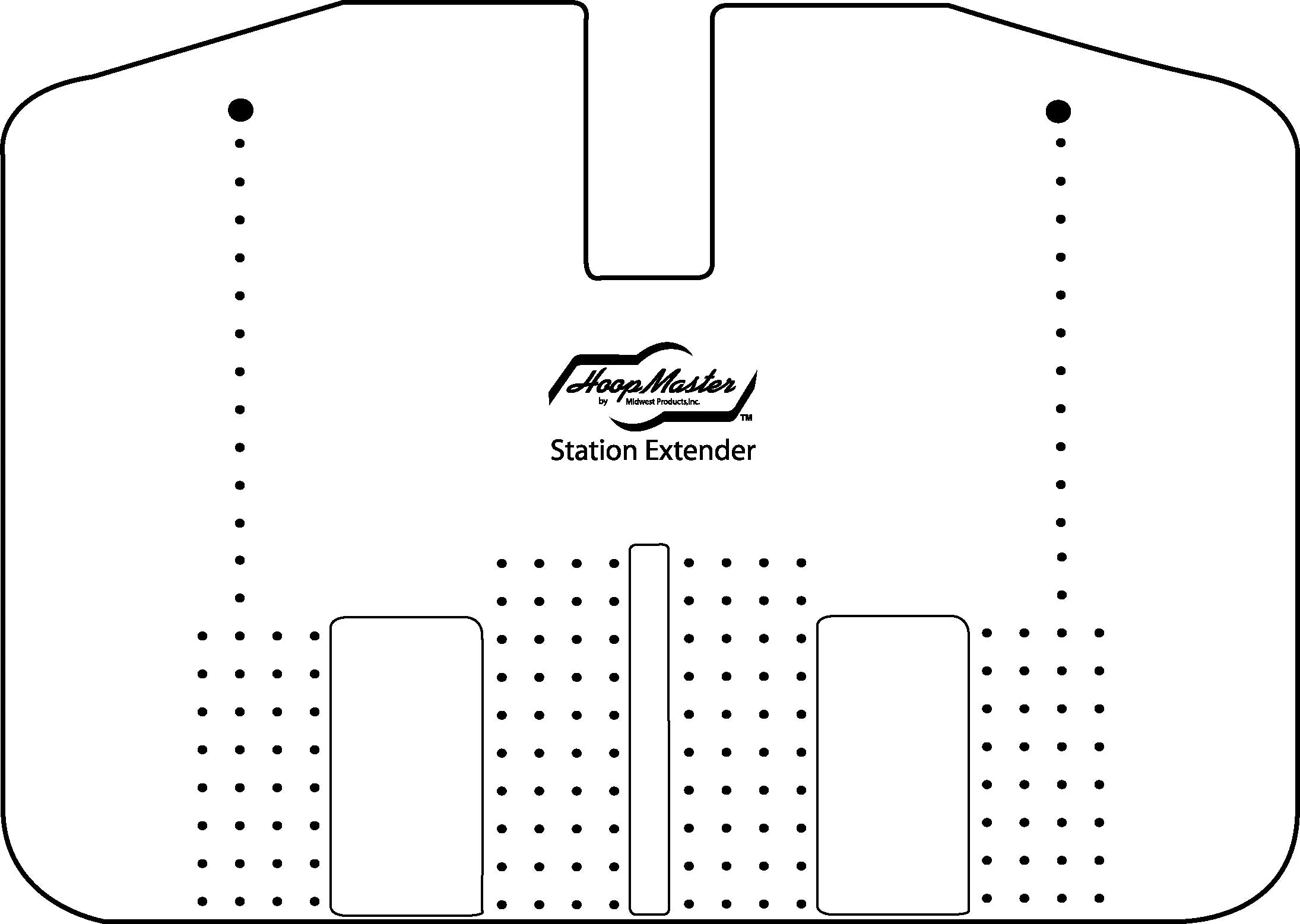 HoopMaster Hooping Station Extender