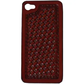 HPC32A - Chestnut Leather iPhone Case