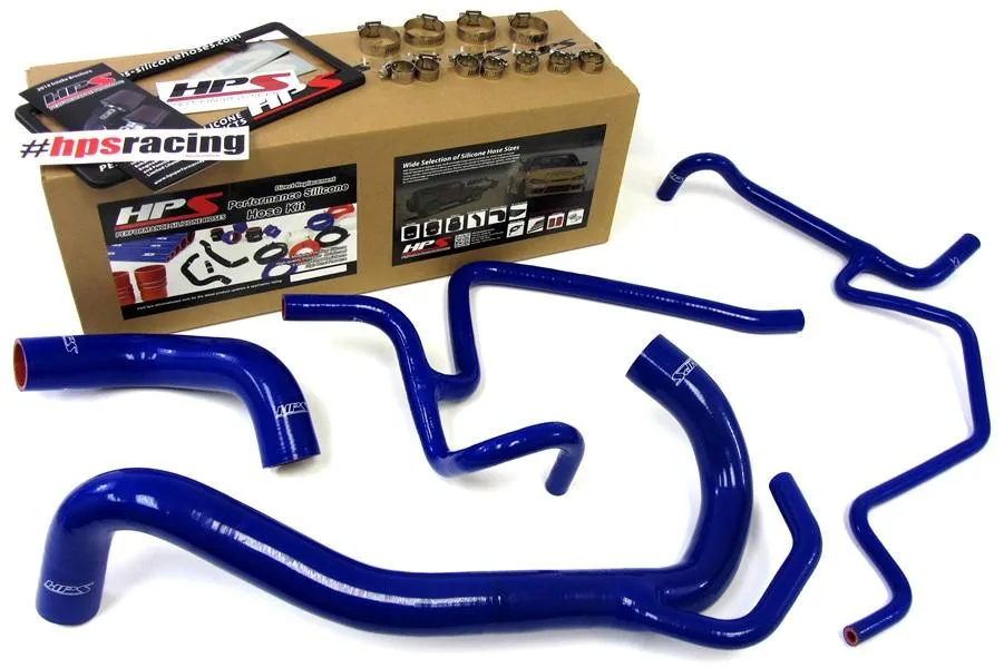 HPS Silicone Radiator Hoses Dodge Charger SRT8 6.4L V8 (12-13) Red / Blue / Black