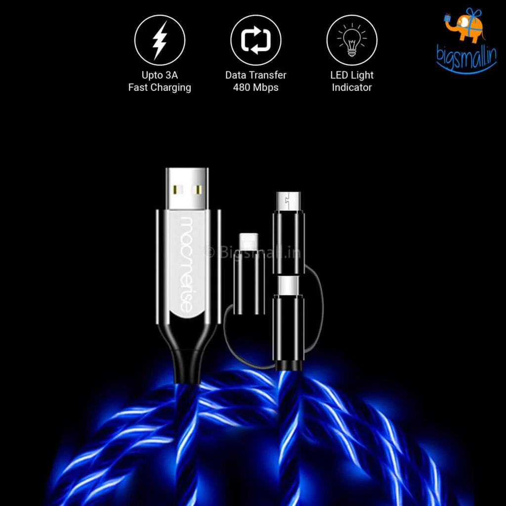 Illume 3 in 1 LED Charging Cable