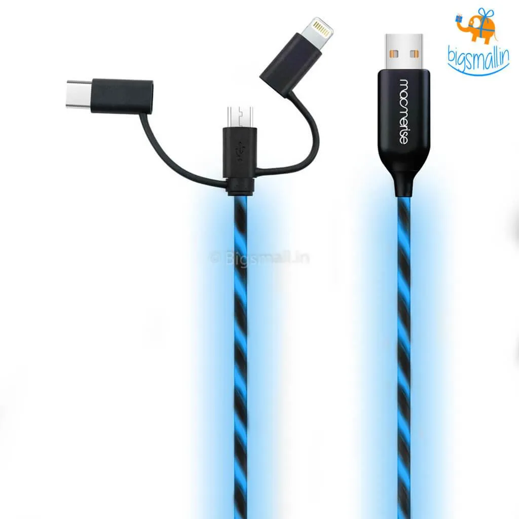 Illume 3 in 1 LED Charging Cable