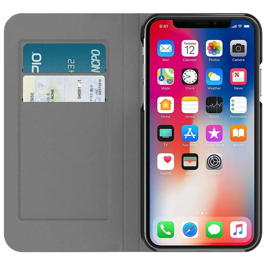 Incipio Esquire Series Folio Case for Iphone X