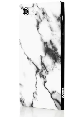 Iphone 7/8 White Marble Case