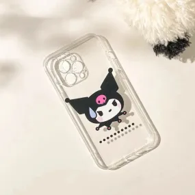 Japanese Cartoon KU Speechless iPhone Case 6 7 8 PLUS SE2 XS XR X 11 12 13 14 15 Pro Promax 12mini 13mini