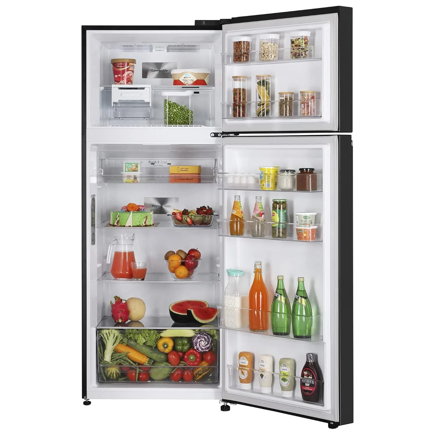 LG  GL-T422VESX 398 L 3 Star Frost-Free Smart Inverter Wi-Fi Double Door Refrigerator