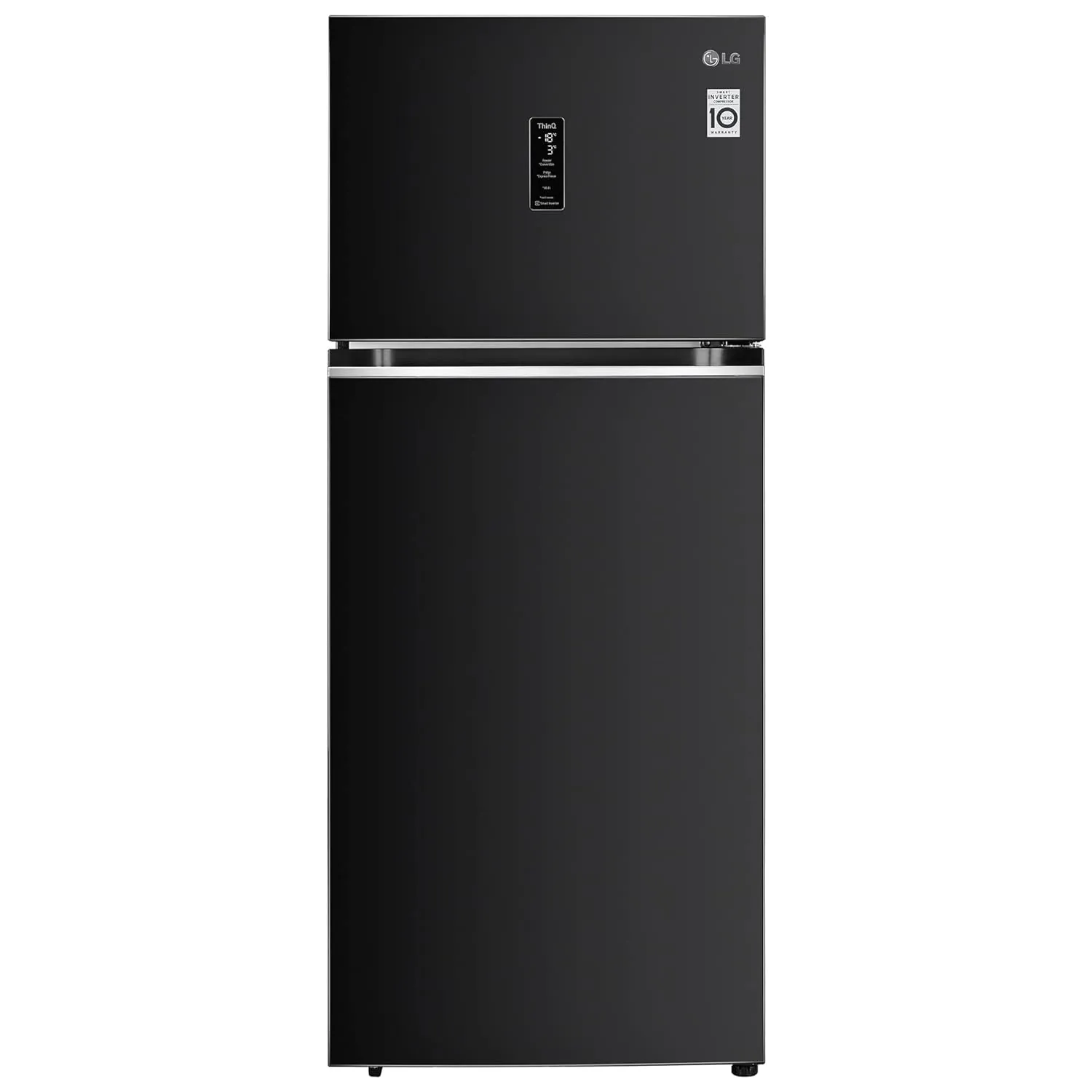 LG  GL-T422VESX 398 L 3 Star Frost-Free Smart Inverter Wi-Fi Double Door Refrigerator