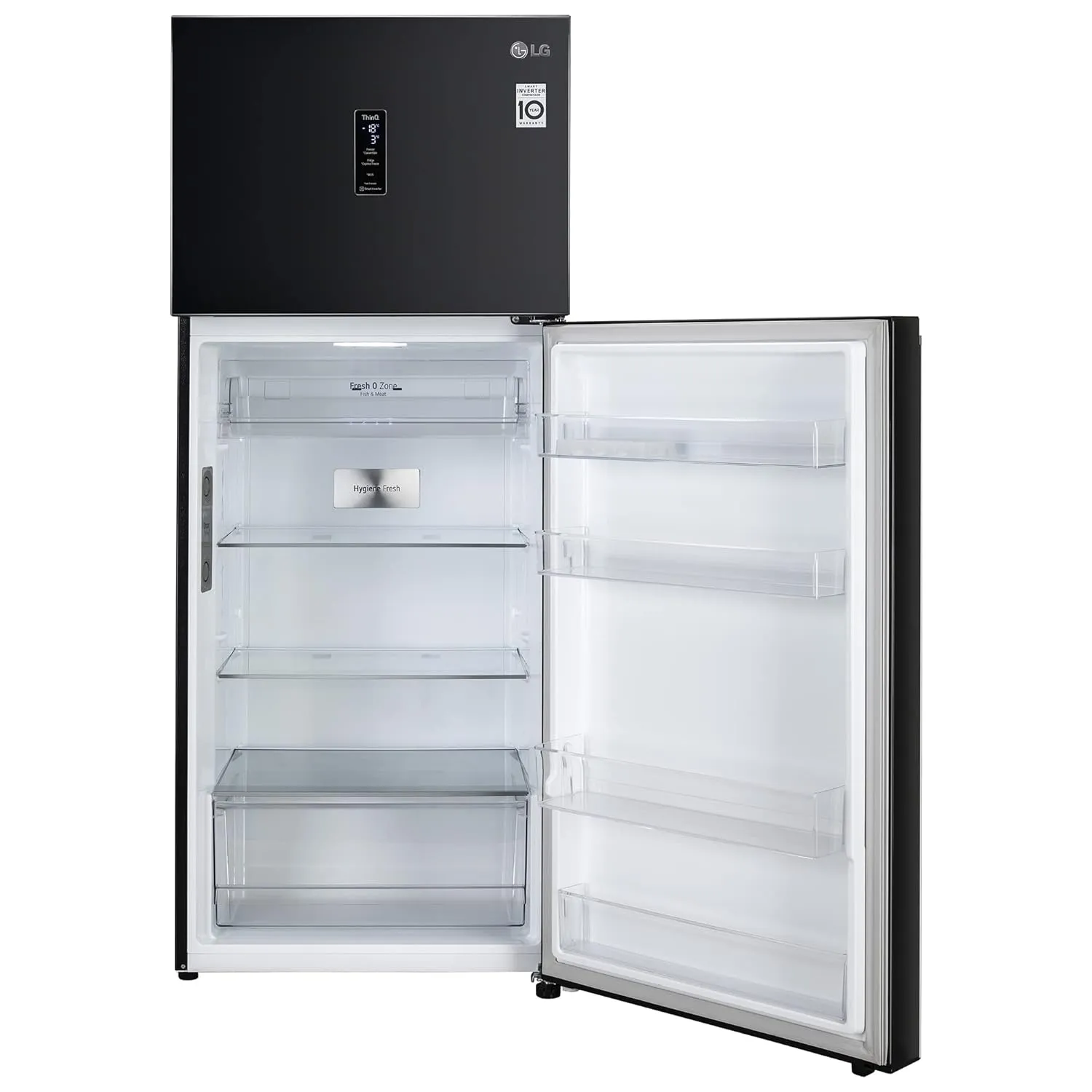 LG  GL-T422VESX 398 L 3 Star Frost-Free Smart Inverter Wi-Fi Double Door Refrigerator