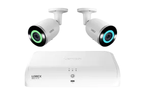 Lorex Fusion Series 4K  16 Channel (8 Wired   8 Fusion Wi-Fi) 2TB Wired System with H16 Wired 4K IP Bullet Cameras