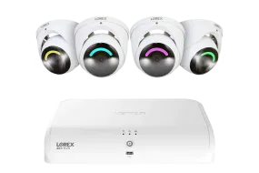 Lorex Fusion Series 4K  16 Channel (8 Wired   8 Fusion Wi-Fi) 2TB Wired System with H16 Wired 4K IP Dome Cameras